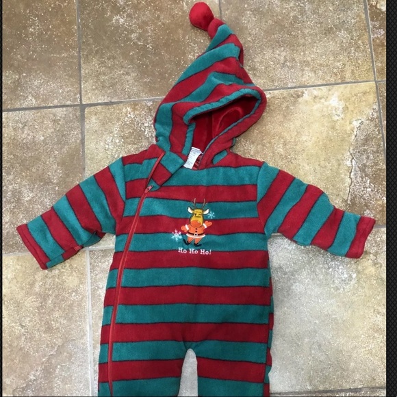 bundle baby Other - Sleeper 12 Months with Hood Christmas Reindeer